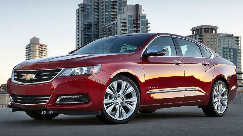 I would love to see official figures of how few Impala buyers chose anything other than silver. Photo: Chevrolet